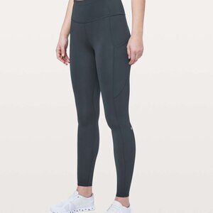 BNWT Lululemon Fast & Free Full Length Tight *Reflective 28" Sz4